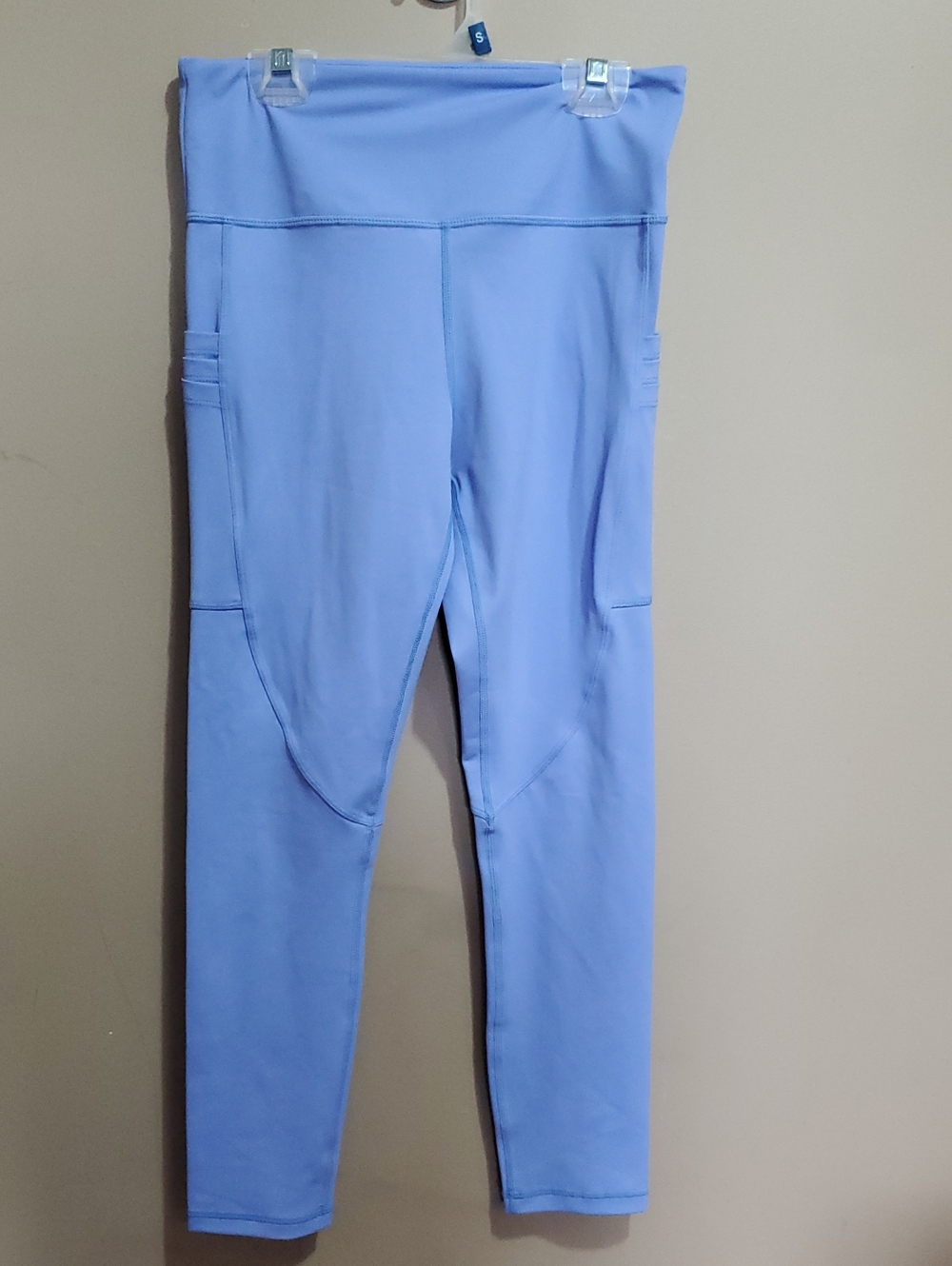 Zyia Light Periwinkle High-Waist Active Leggings Size 6-8